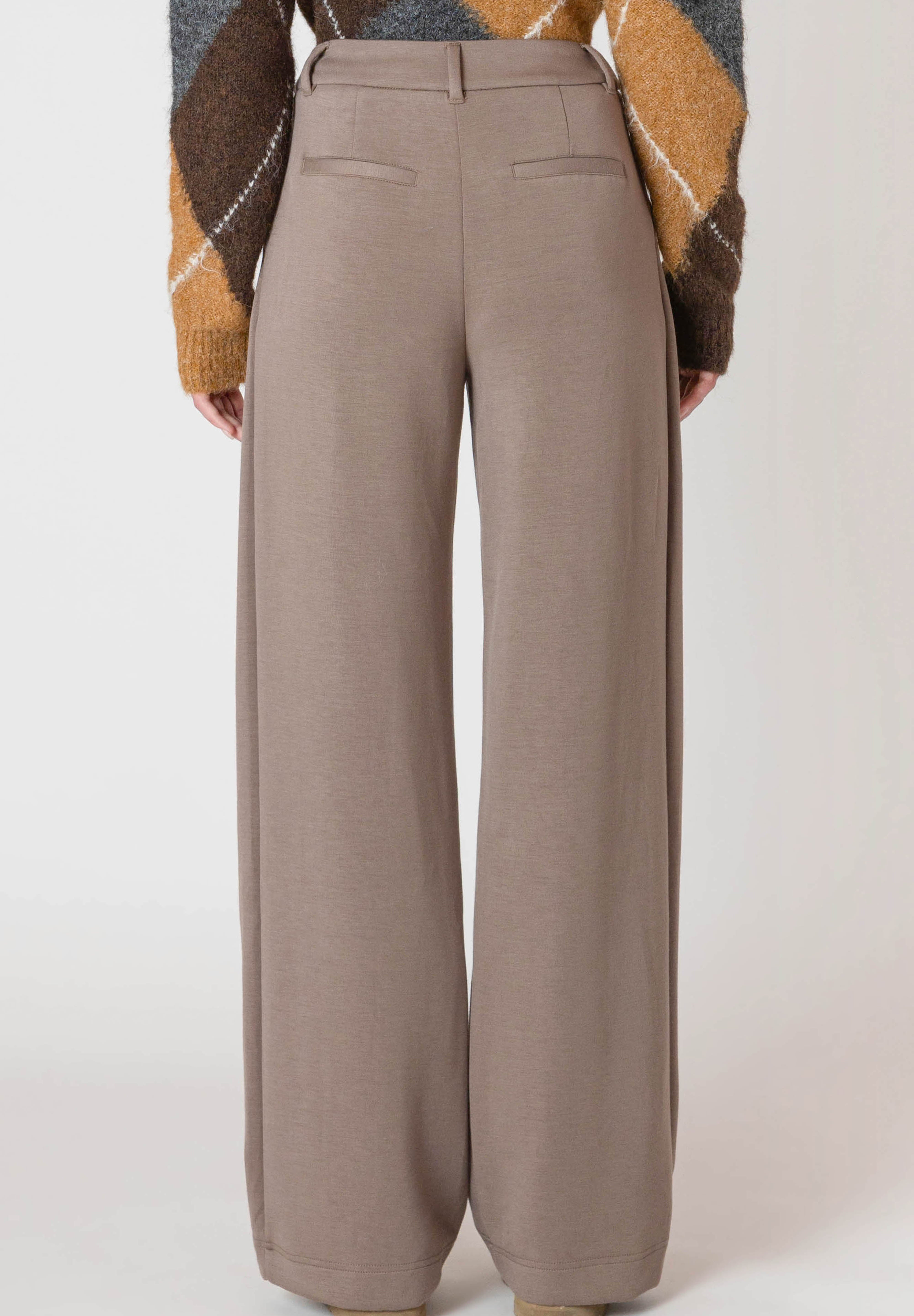 Pantalon Ample en à Plis