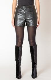 Short en Cuir Végane