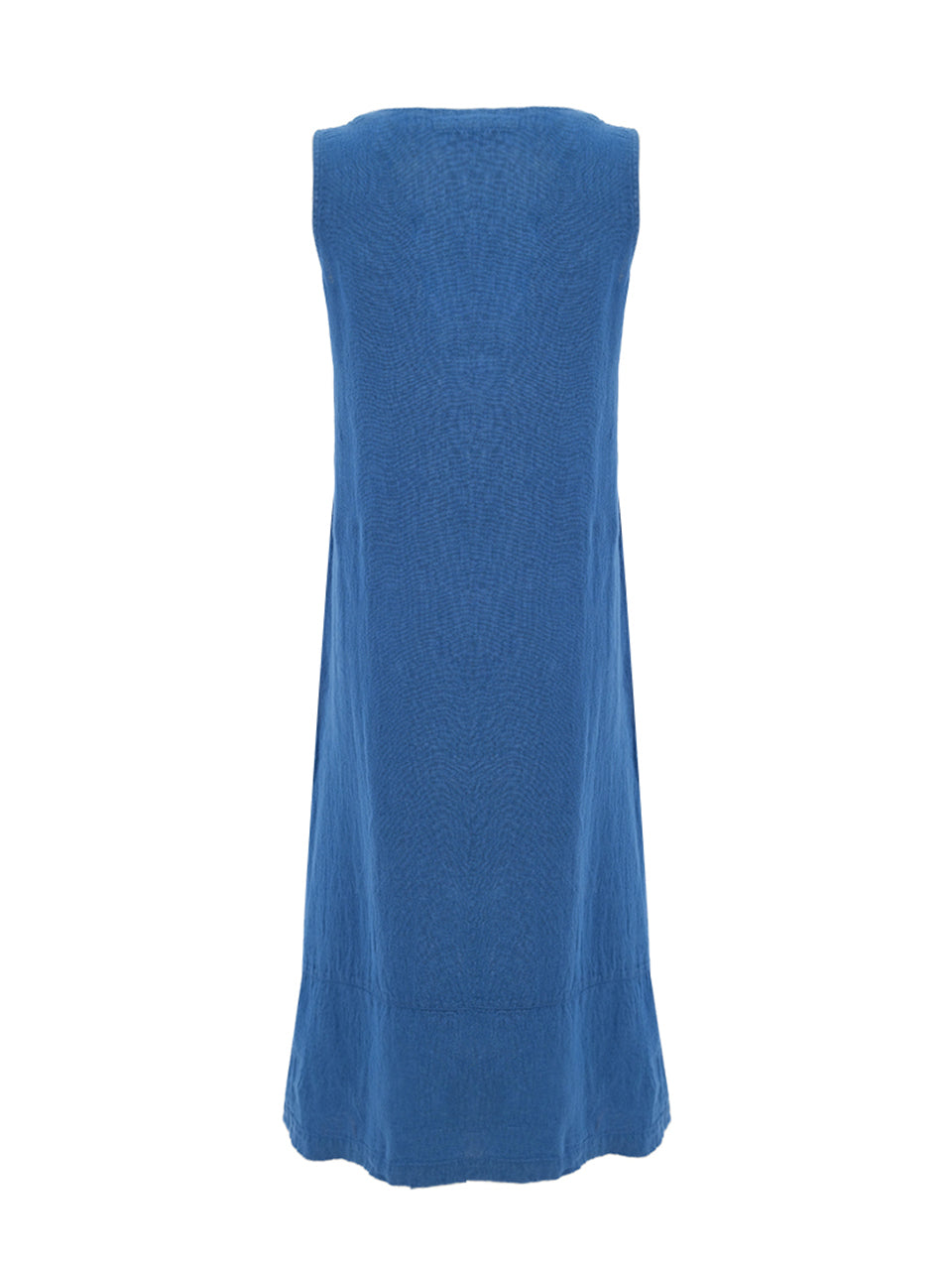 Robe Longue en Lin Col en V