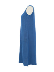 Robe Longue en Lin Col en V