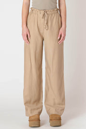 Pantalon Fluide à Jambe Large