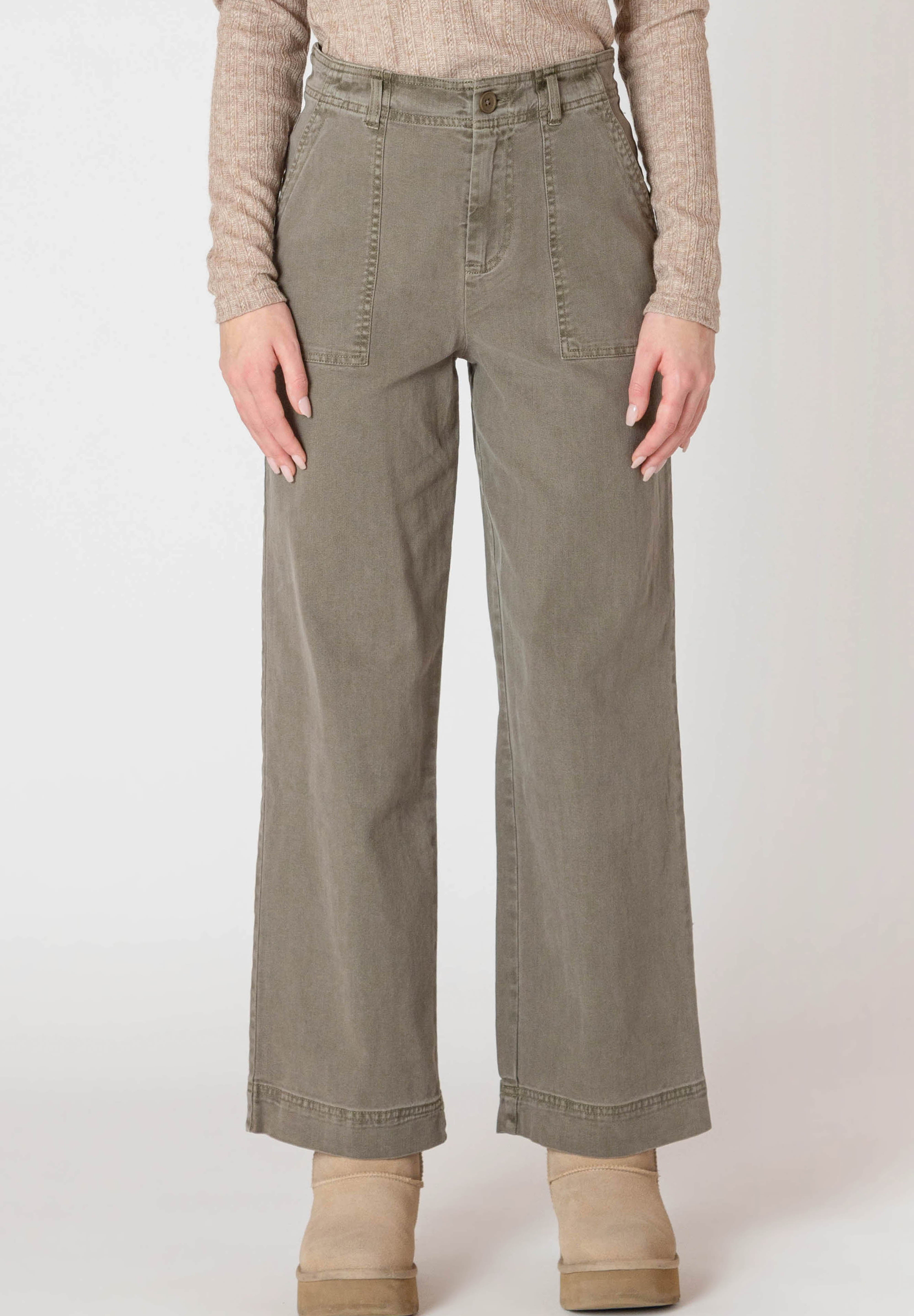 Pantalon à Jambe Large