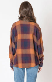 Chemise à Carreaux Texturée