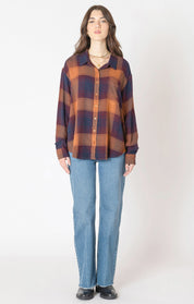 Chemise à Carreaux Texturée
