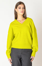 Chandail Tricot Doux Col en V