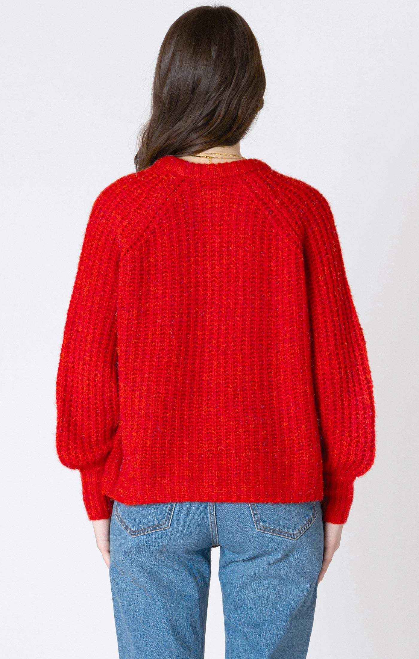 Cardigan à Col Rond Texturé