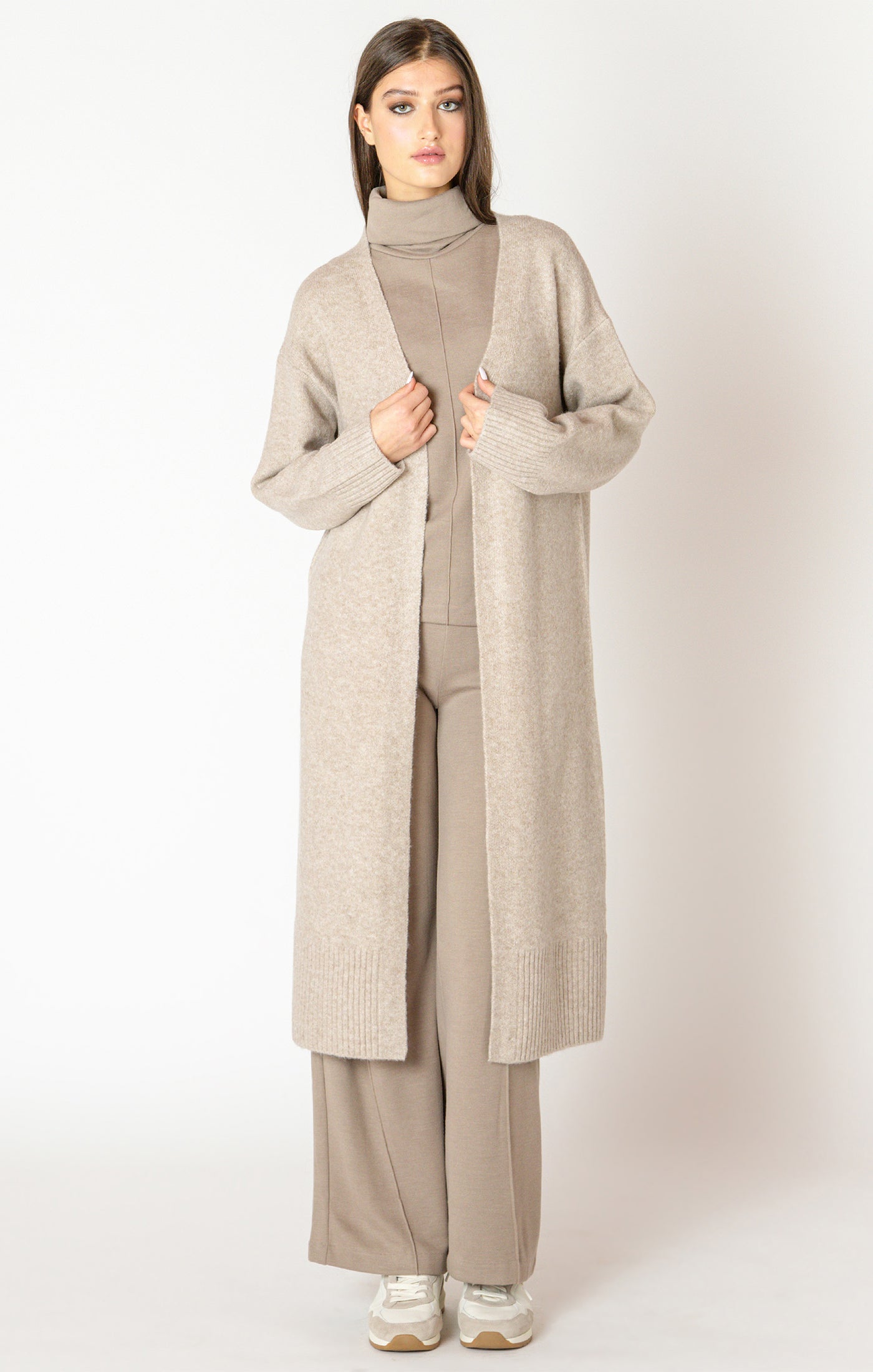 Cardigan Long en Tricot