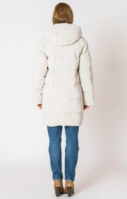 Manteau Matelassé à Capuchon