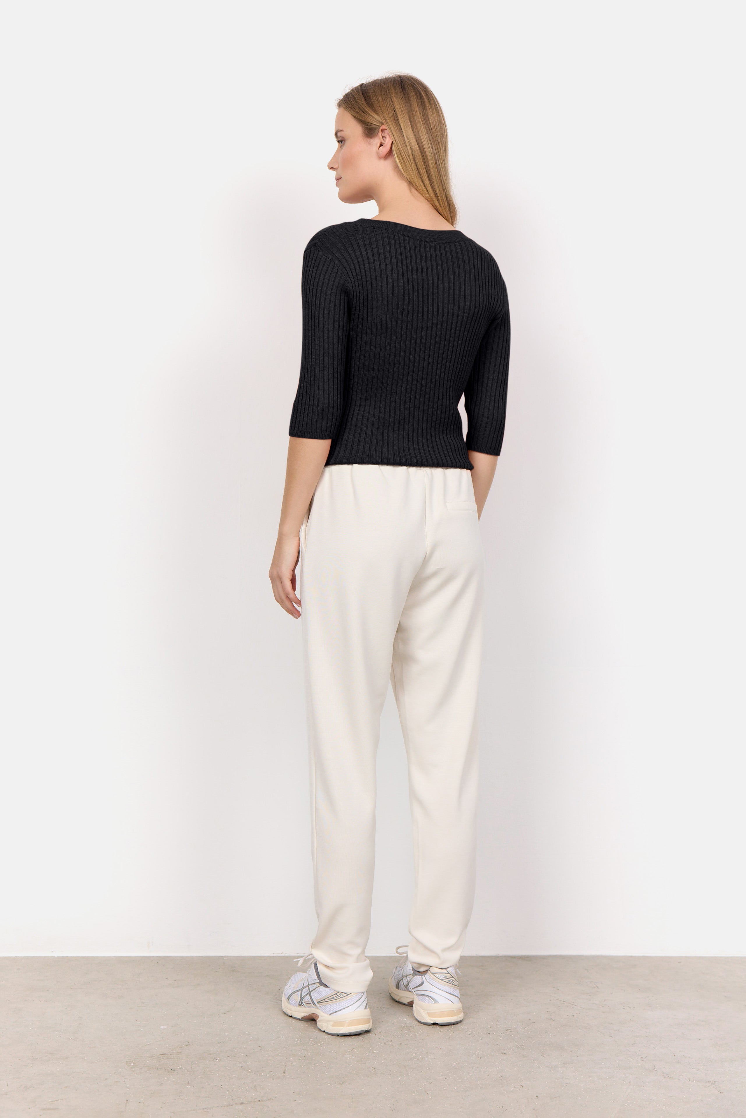 Pantalon étroit Coton Modal à Enfiler