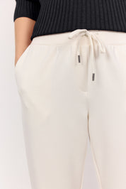 Pantalon étroit Coton Modal à Enfiler