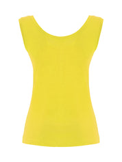 Camisole Col Rond Jaune