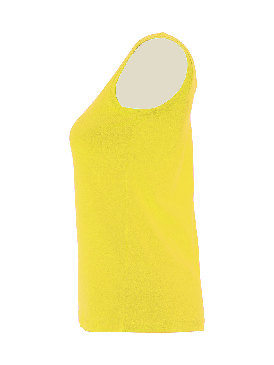 Camisole Col Rond Jaune
