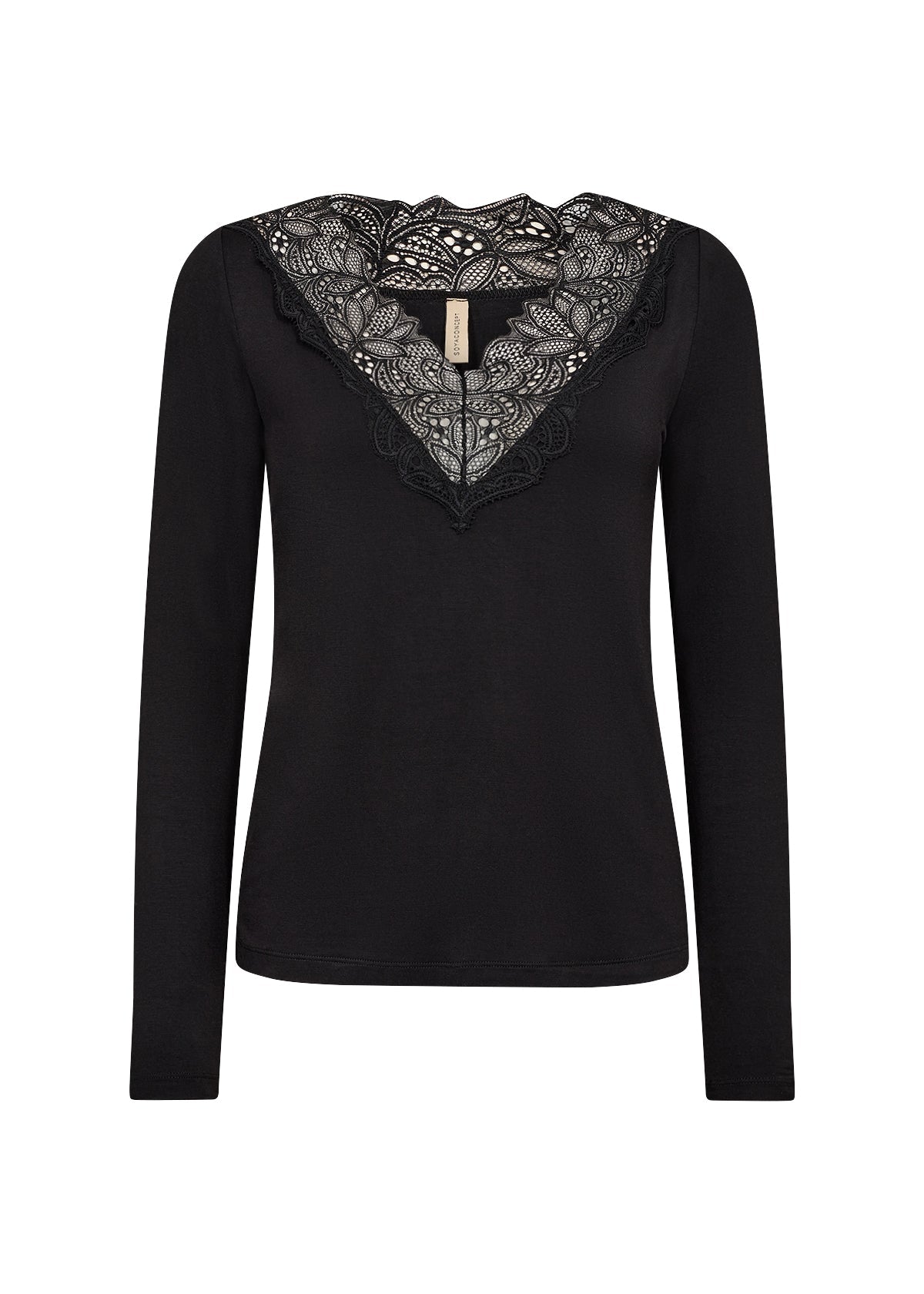 Chandail Col en V de dentelle