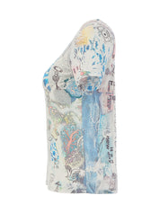 T-Shirt Imprimé Art