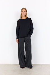 Chandail Coton Modal Doux avec Dentelle
