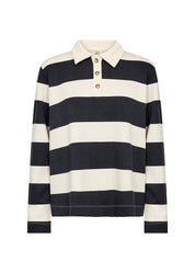 Chandail Polo Rayé