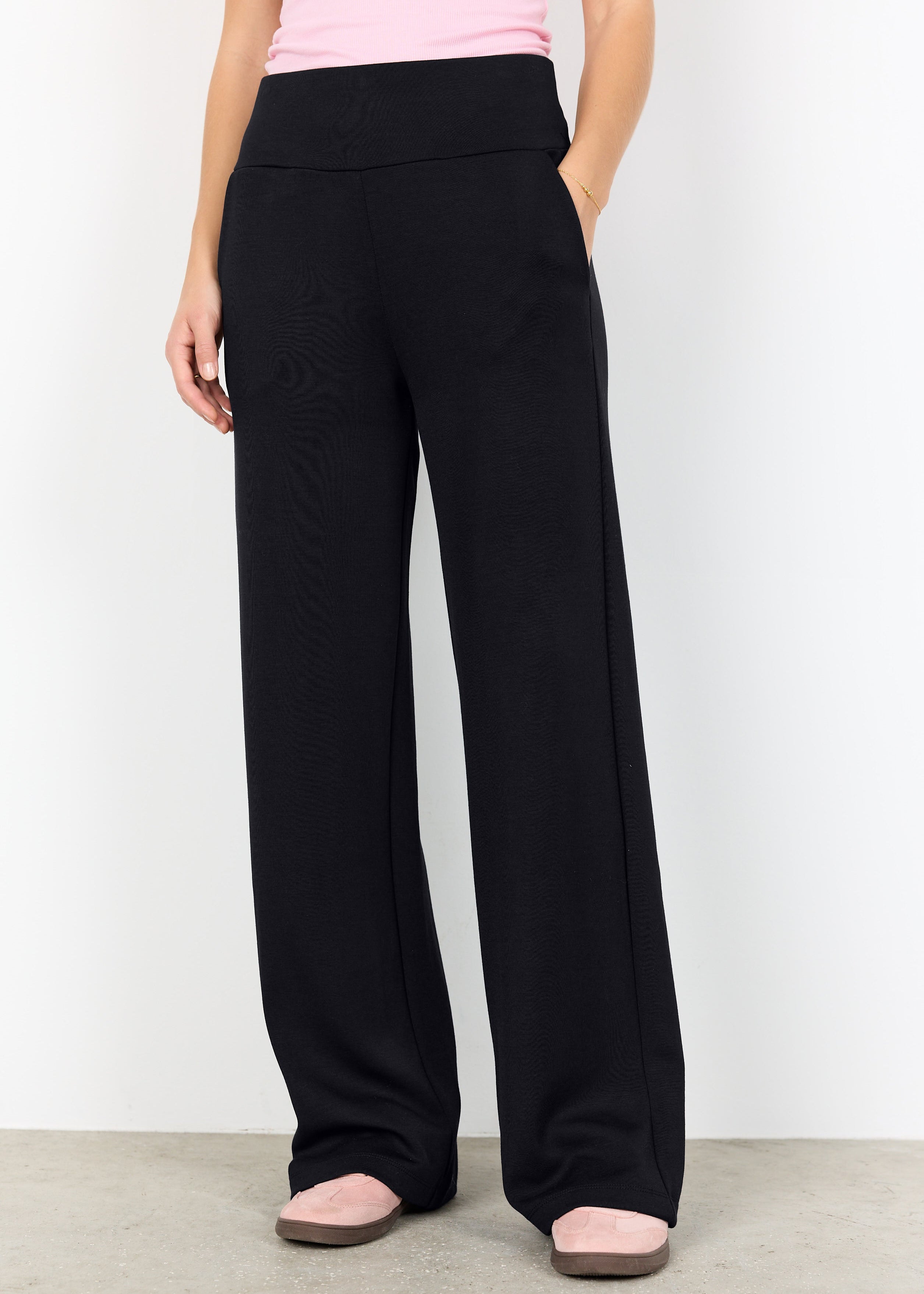 Pantalon Coton Modal Large à Enfiler