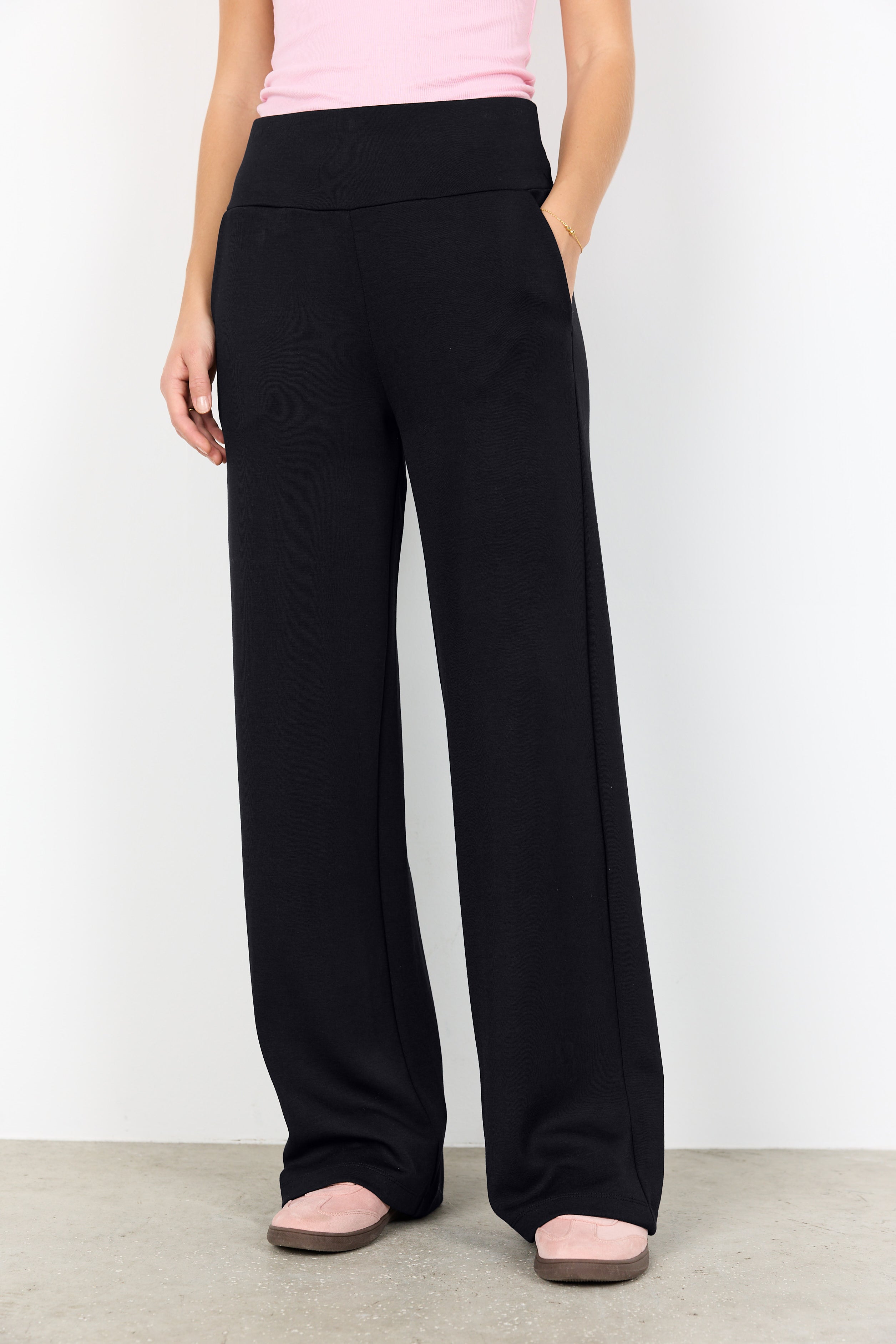 Pantalon Coton Modal Large à Enfiler