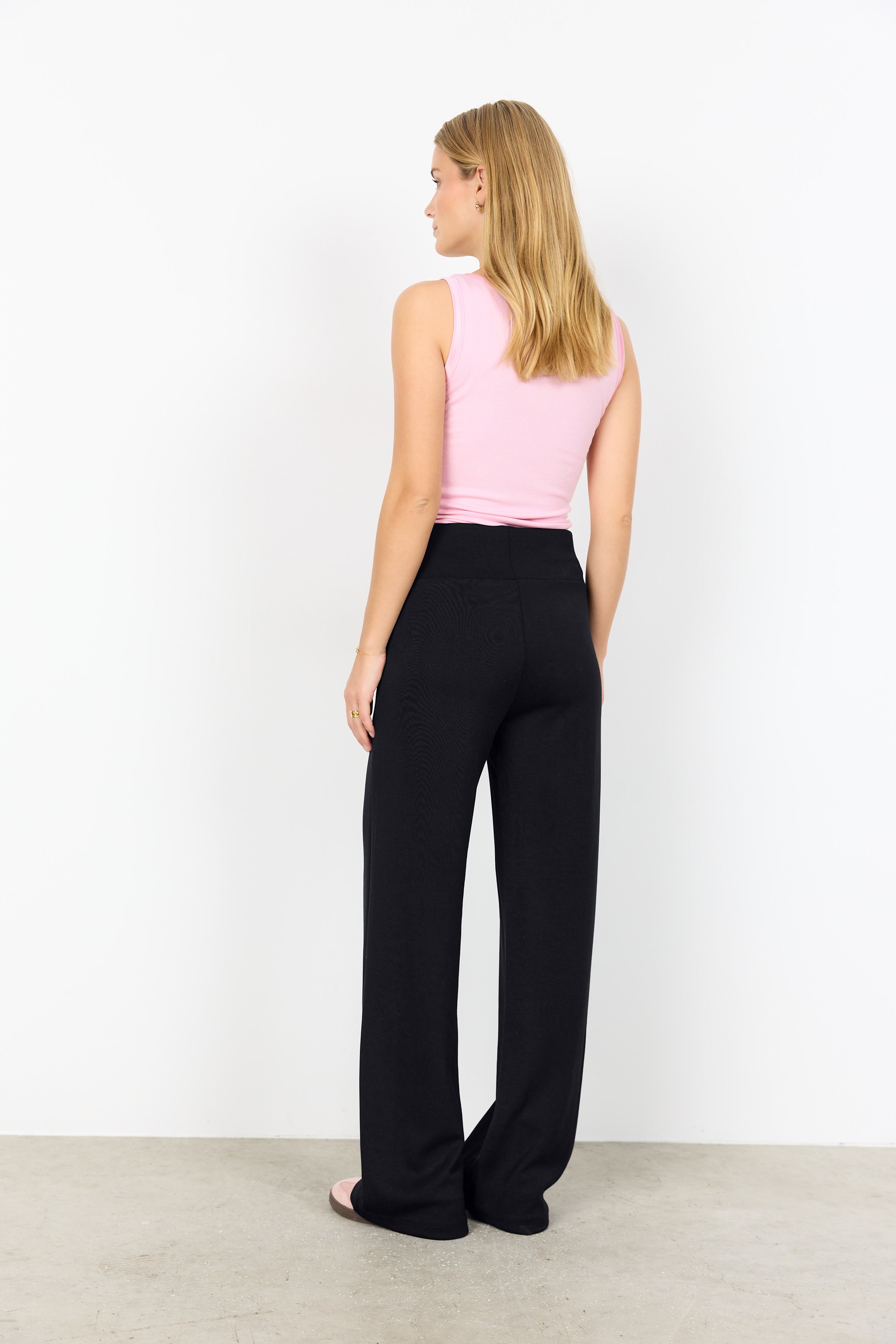 Pantalon Coton Modal Large à Enfiler