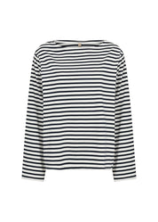 Chandail Rayé Col Bateau