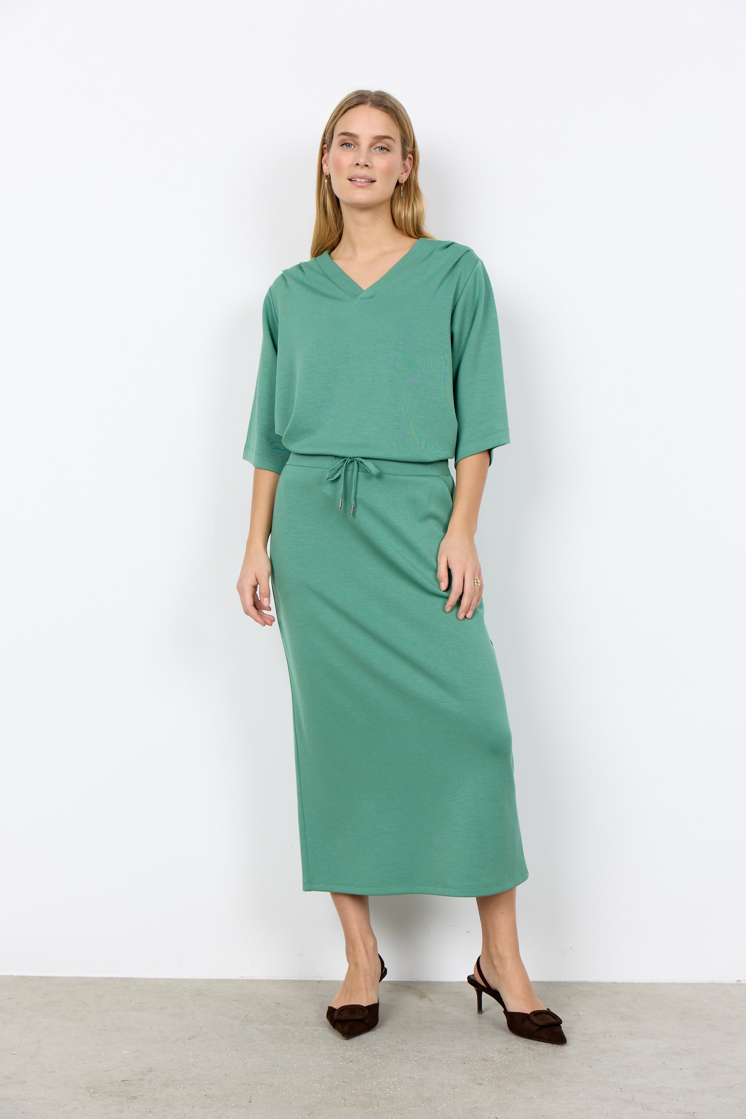 Jupe en Banu Taille Élastique