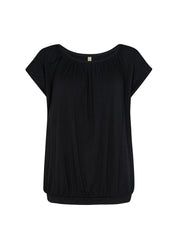 T-Shirt col en U Bande cammouflante pour le ventre