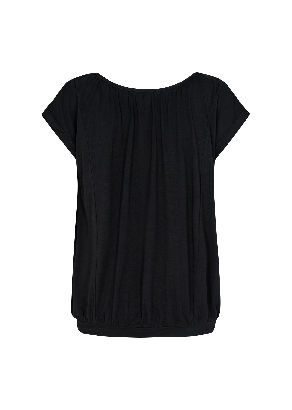 T-Shirt col en U Bande cammouflante pour le ventre