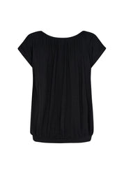 T-Shirt col en U Bande cammouflante pour le ventre