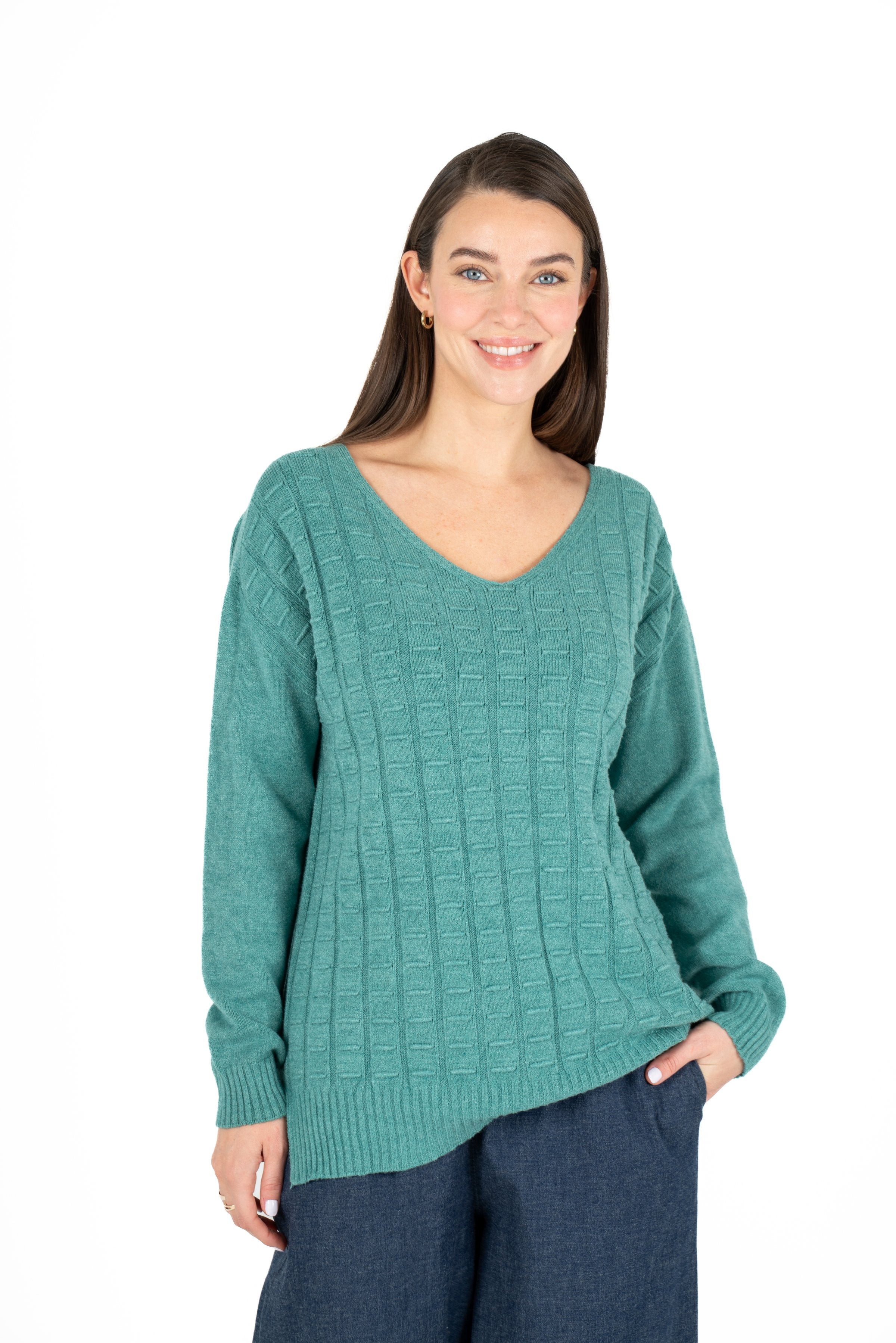 Pull Tricot Col V