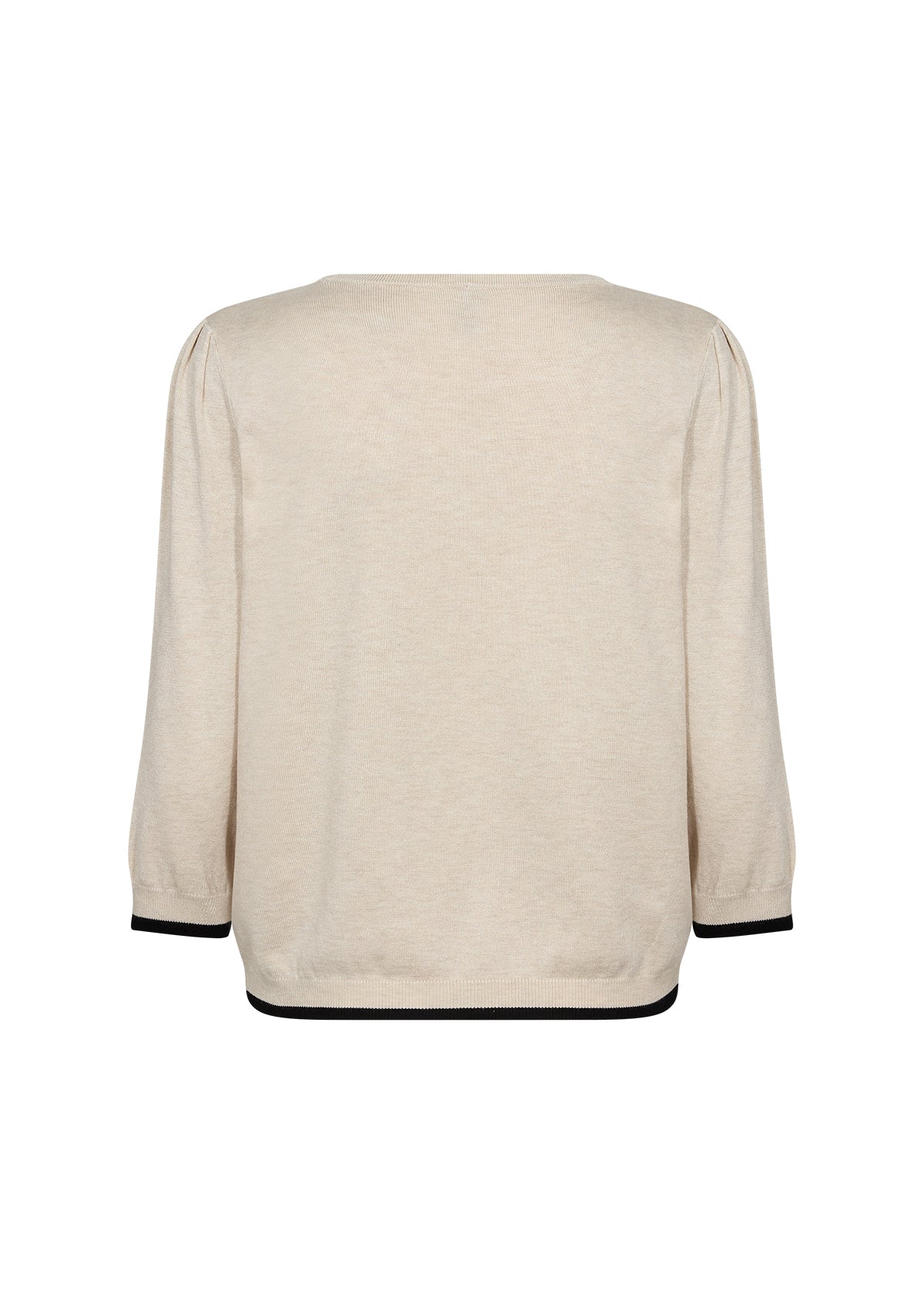 Chandail Tricot Fin Manches aux Coudes