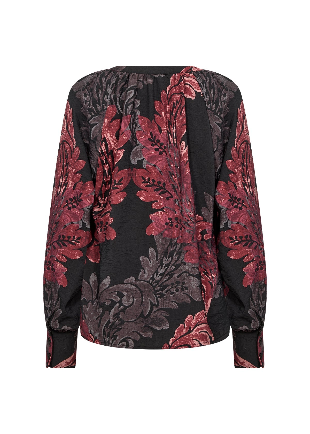 Blouse Chemisier Imprimé Floral Col en V