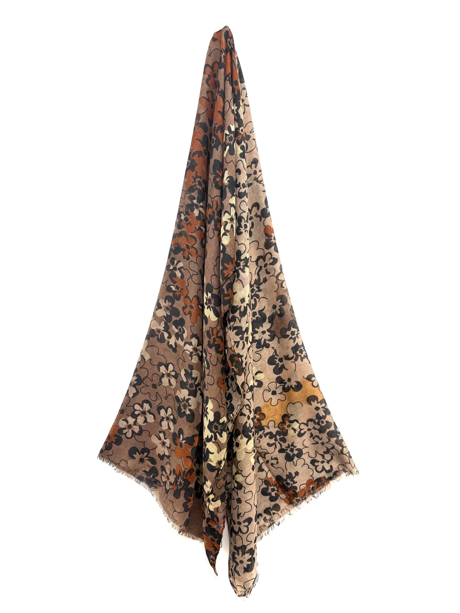 Foulard Imprimé de Fleurs
