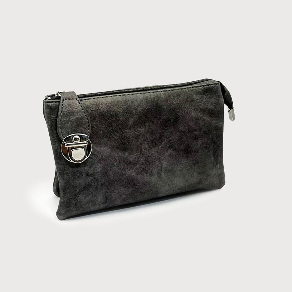 Sac Trio de Pochettes Gris fusil Caracol, vue du produit
