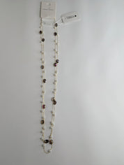 Collier Long Or avec Perle