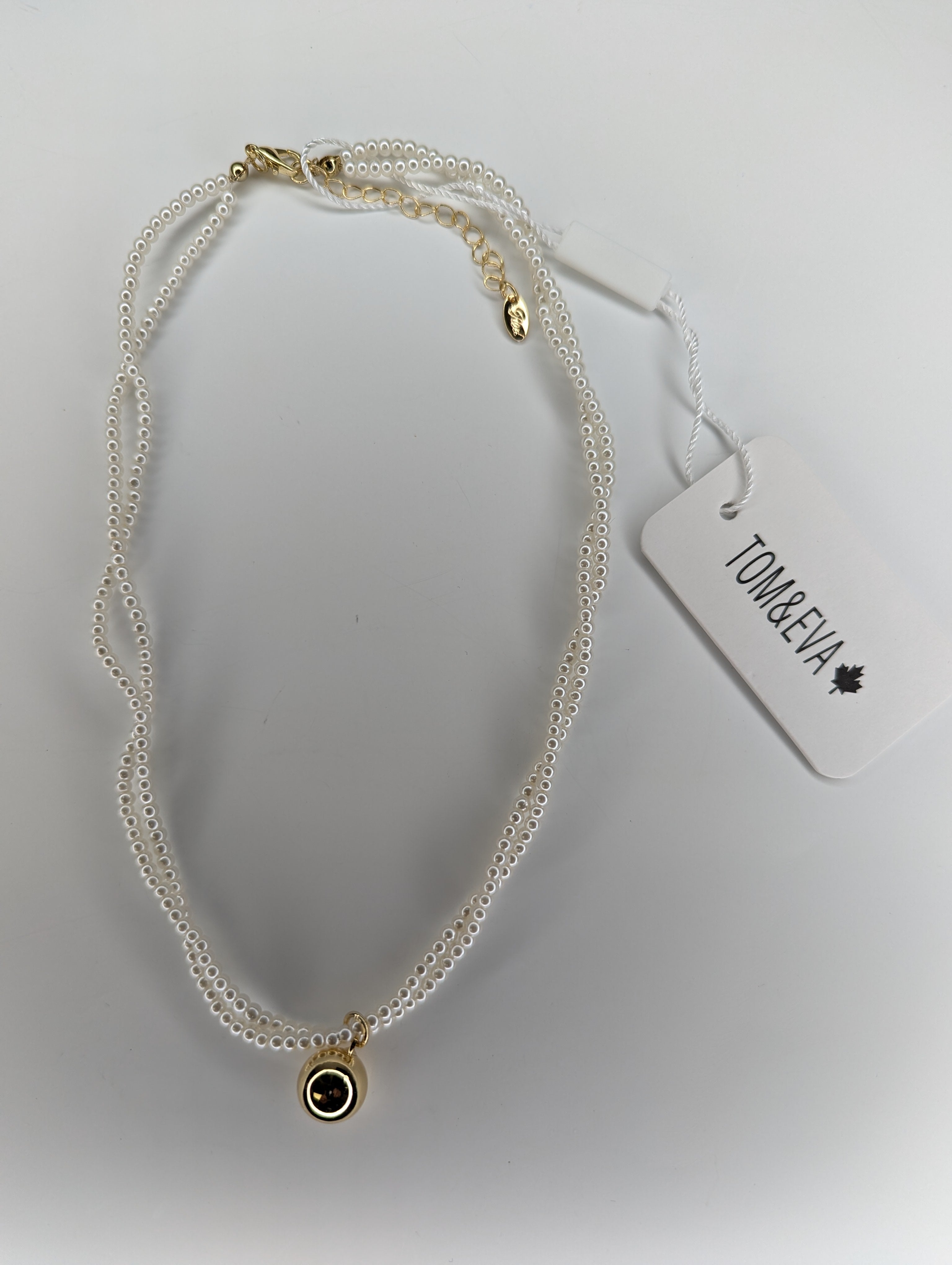 Collier de perle avec Bille Gold