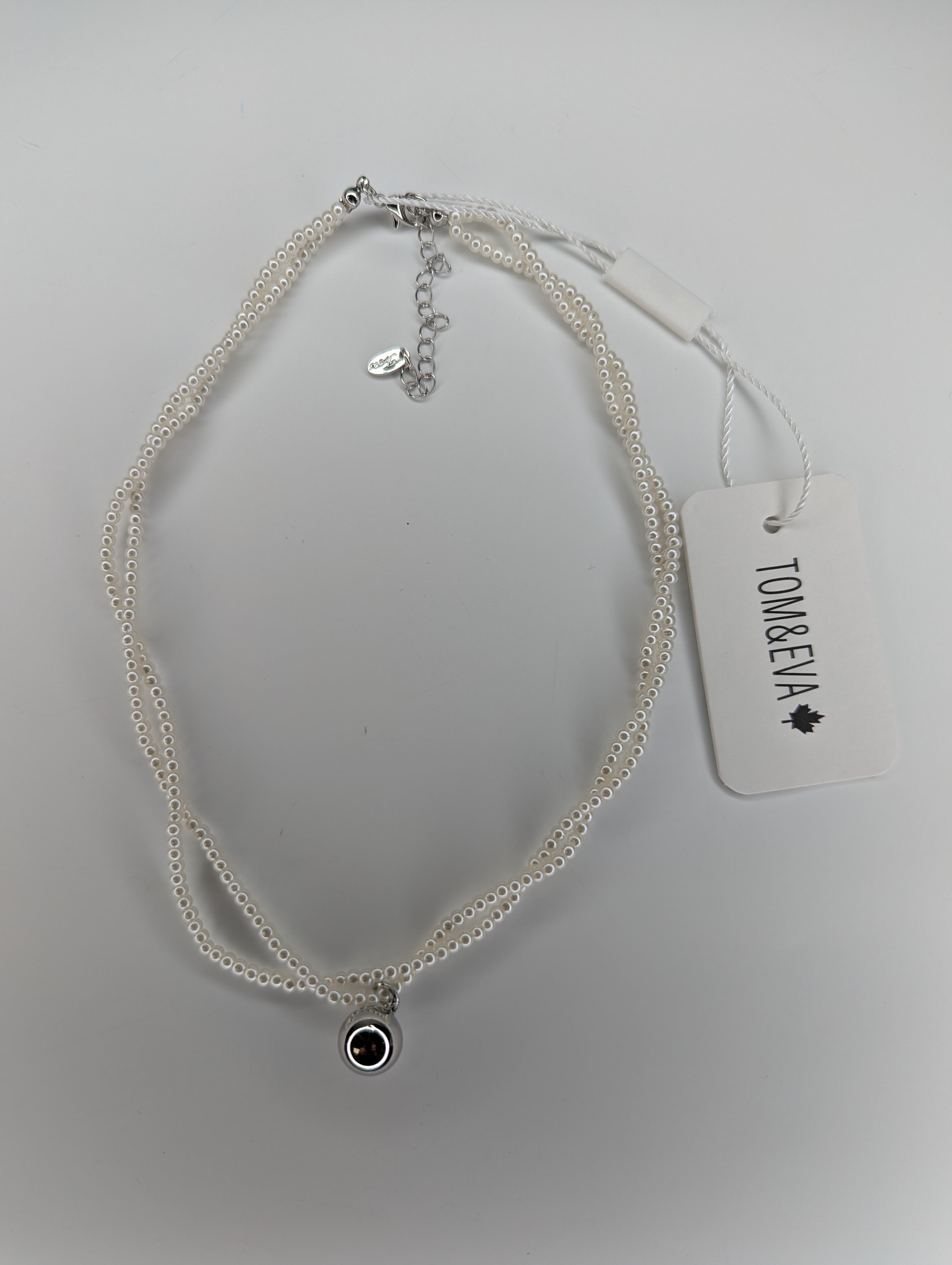 Collier de perles avec Billes Argent
