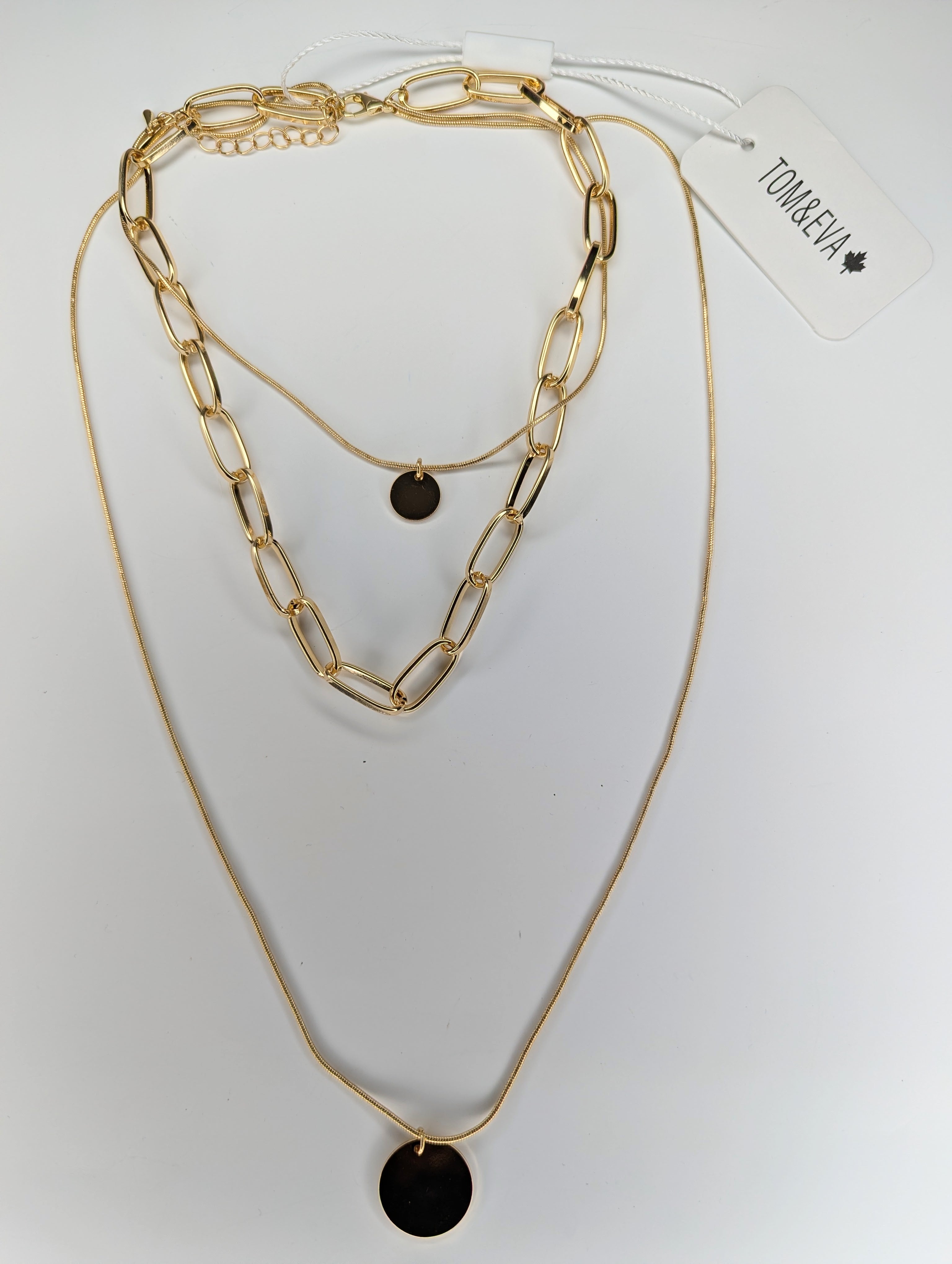 Collier 3 Rang Gold