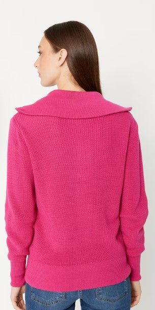 Tricot Col Zip