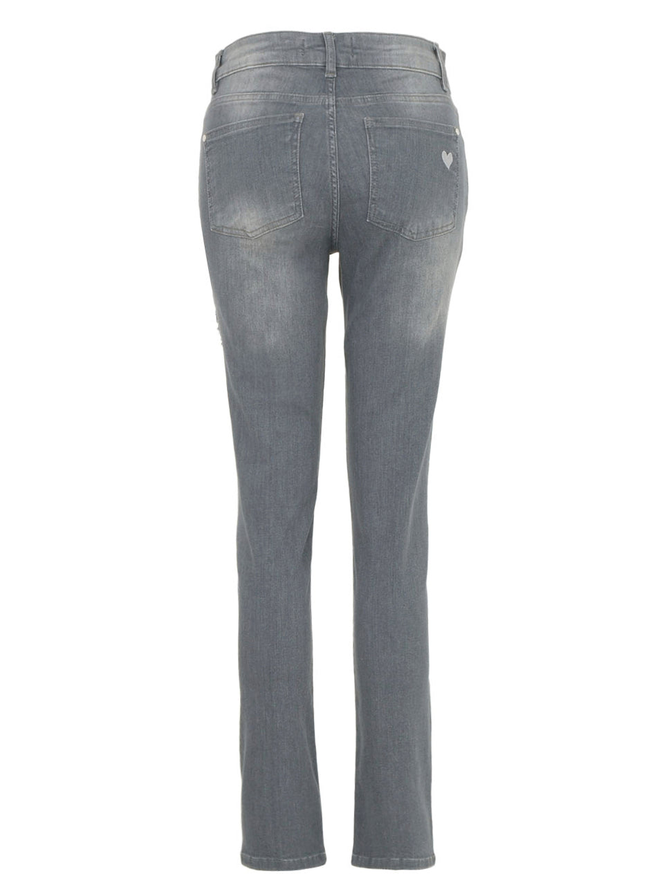 Jeans Coeur Gris