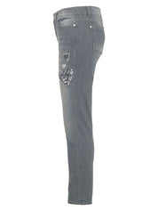 Jeans Coeur Gris