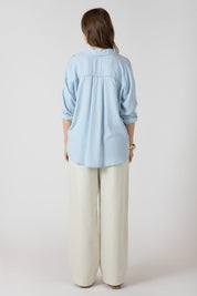 Chemisier Fluide à Rayures