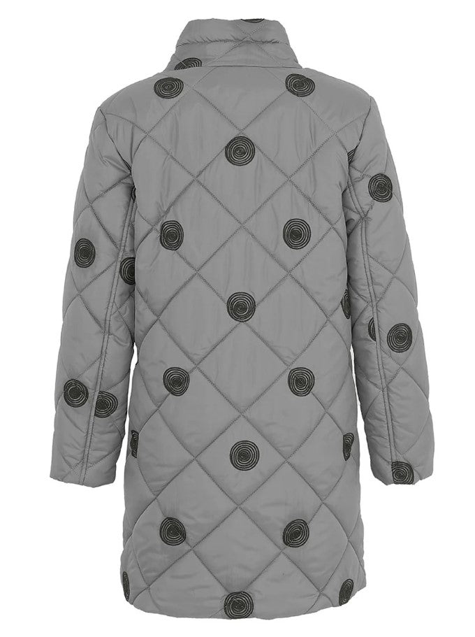 Manteau Matelassé Brodé