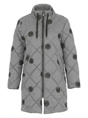 Manteau Matelassé Brodé
