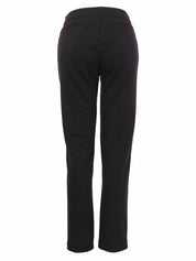 Pantalon noir à enfiler avec cordon et motifs étoilés dorés et blancs Dolcezza