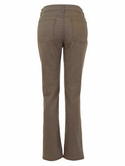 Pantalon brun Dolcezza style 76235, vue de dos