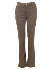 Pantalon brun Dolcezza style 76235, vue de face