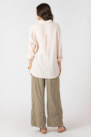 Blouse Texturée Boutonnée