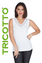 Camisole Fluide Col V Bretelles Larges