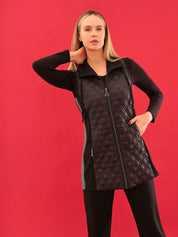 Veste Longue sans Manche
