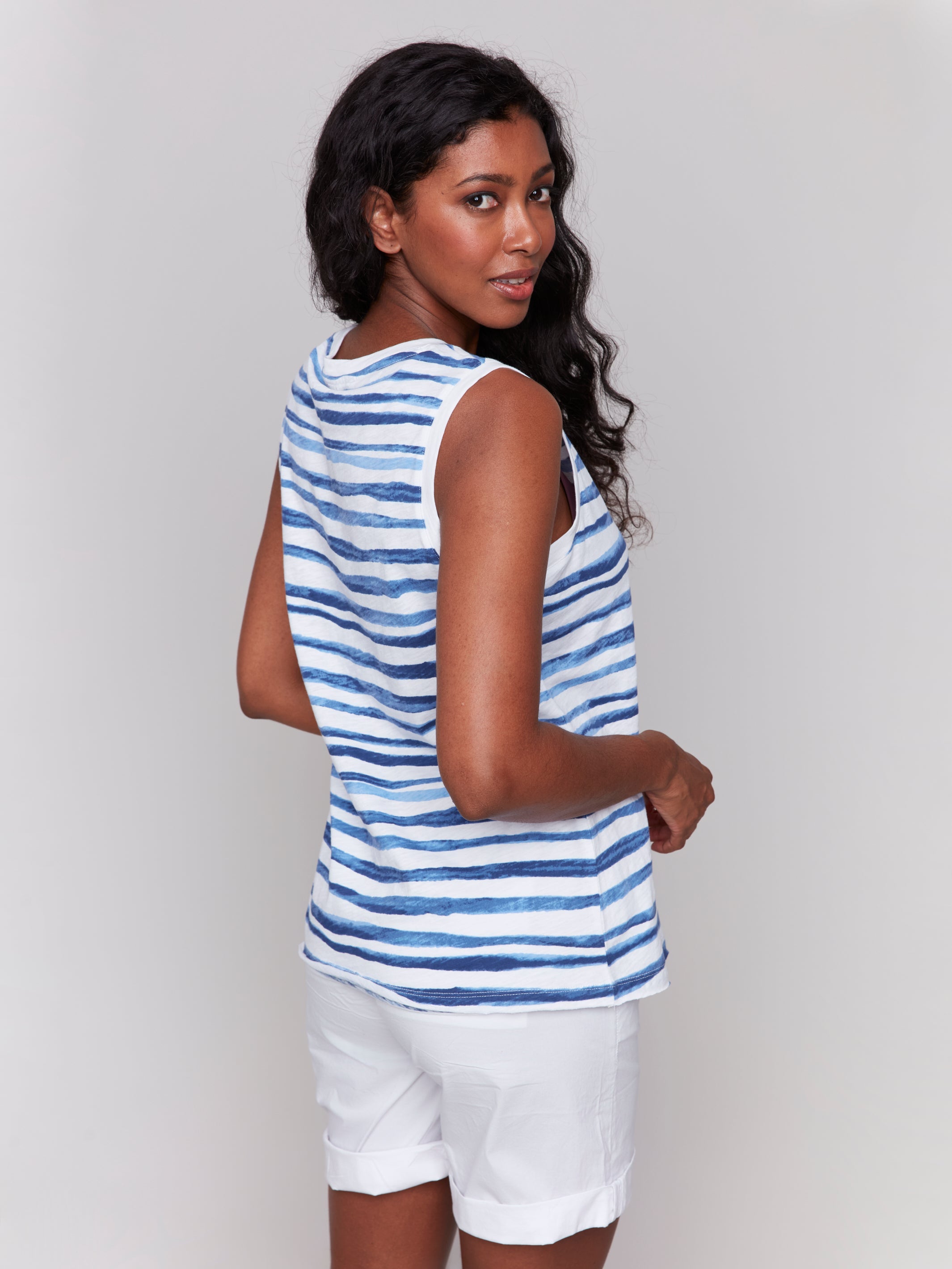 Camisole Rayée